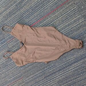 White Fox Bodysuit with High-Cut Design